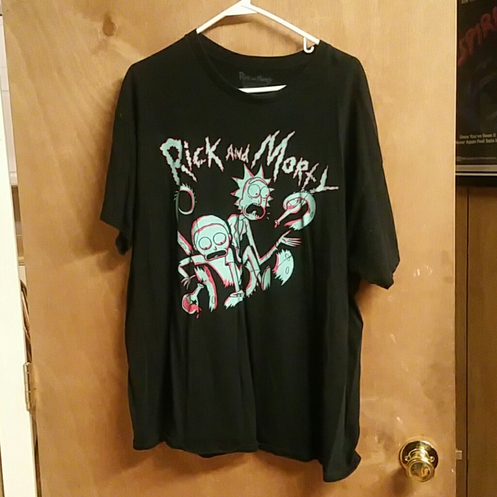 Rick and Morty tee